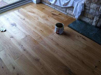 Boen solid oak floor fitted Abingdon Oxfordshire