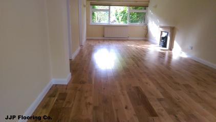 Pre Lacquered Narrow Oak Plank JJP Flooring Oxford