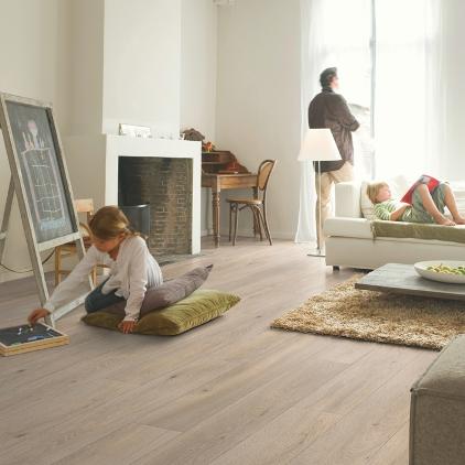 Long Island Oak Natural LPU1661 QuickStep Largo JJP Flooring Company Bicester