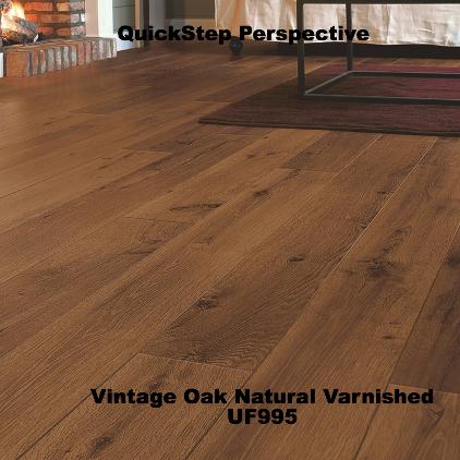VINTAGE OAK DARK VARNISHED PERSPECTIVE | UF1001 QuickStep JJP Flooring Co 